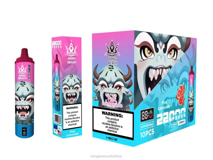 Bang Beach Vape - BPX015 Bang Beach 22000 Puffs Smart Screen Pink Lemonade