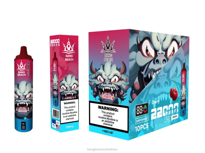 Bang Beach Vape - BPX017 Bang Beach 22000 Puffs Smart Screen Cherry