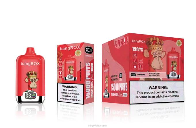 Bang Box Cape Town - BPX047 Bang Box 15000 Puffs Strawberry Watermelon