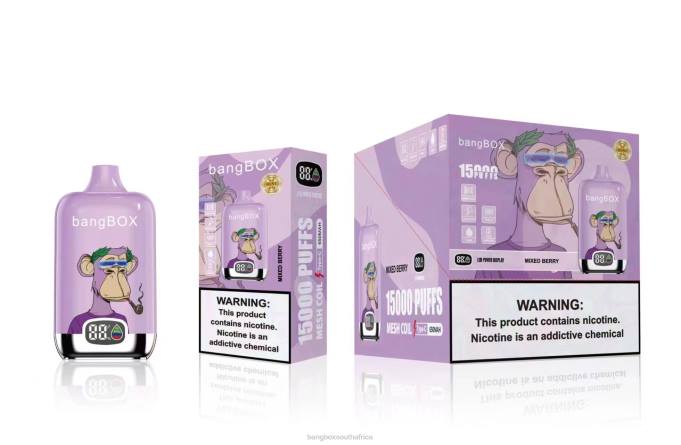 Bang Box South Africa - BPX041 Bang Box 15000 Puffs Mixed Berry