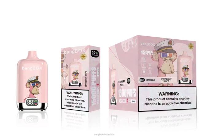 Bang Box Vape Review - BPX044 Bang Box 15000 Puffs Strawberry Grape