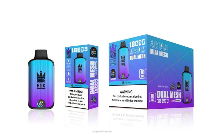 Bang Box Vape Price - BPX095 Bang Box 18000 puffs Triple Berry Ice