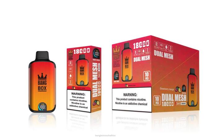Bang Box Vape Review - BPX099 Bang Box 18000 puffs Strawberry Mango