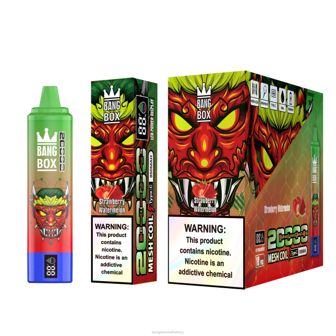 Bang Box Cape Town - BPX052 Bang Box 20000 Puffs Smart Screen Strawberry Watermelon