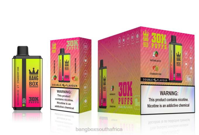 Bang Box Cape Town - BPX062 Bang Box 30000 Puffs Dual Flavors Watermelon Ice & Strawberry Kiwi