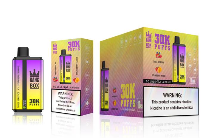 Bang Box Cape Town - BPX067 Bang Box 30000 Puffs Dual Flavors Three Berry Ice & Strawberry Mango