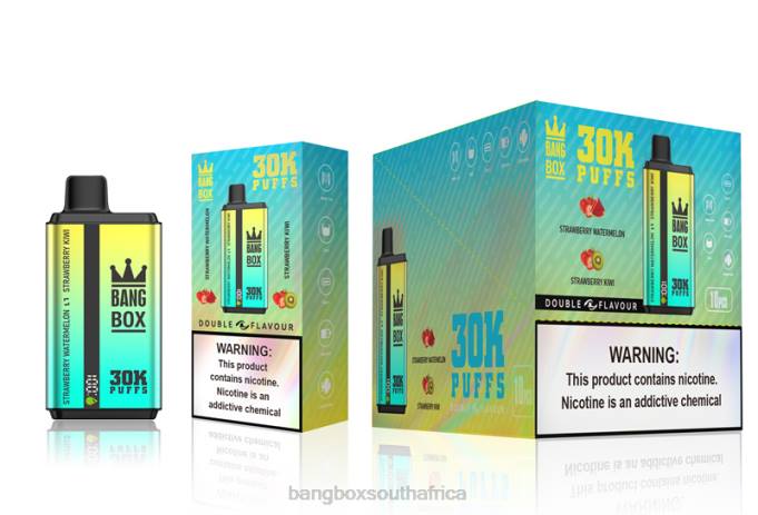 Bang Box Vape Review - BPX064 Bang Box 30000 Puffs Dual Flavors Strawberry Watermelon & Strawberry Kiwi