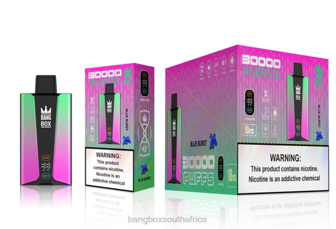 Bang Box Cape Town - BPX082 Bang Box 30000 Puffs Smart Screen Blue Burst