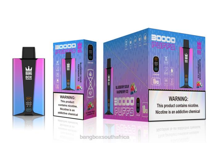 Bang Box South Africa - BPX081 Bang Box 30000 Puffs Smart Screen Blueberry Sour Raspberry Ice