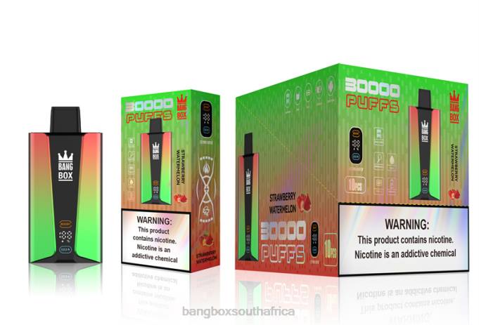 Bang Box Vape Price - BPX075 Bang Box 30000 Puffs Smart Screen Strawberry Watermelon