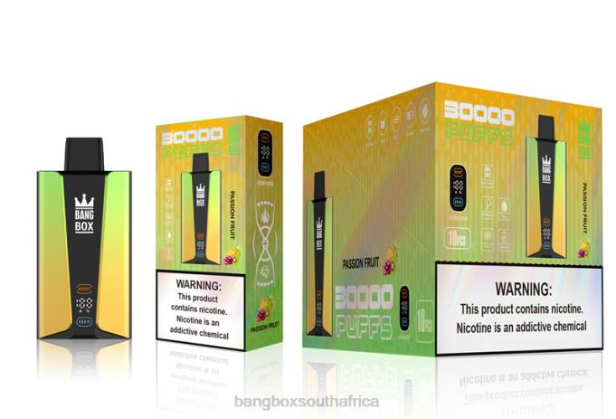 Bang Box Vape Review - BPX084 Bang Box 30000 Puffs Smart Screen Passion Fruit