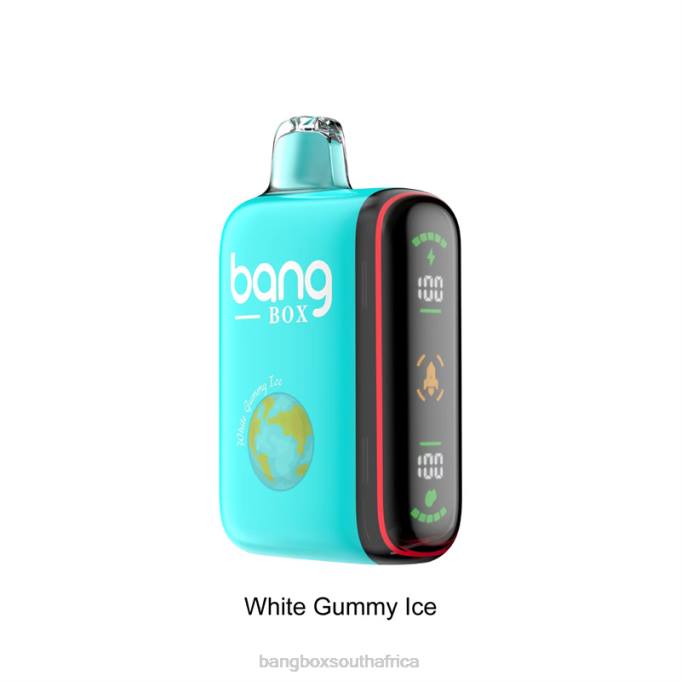 Bang Box Vape Price - BPX030 Bang Box 9000-18000 Puffs Intelligent Power Display White Gummy Ice