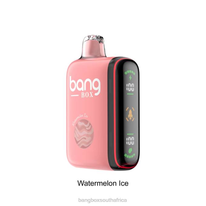 Bang Box Vape Review - BPX034 Bang Box 9000-18000 Puffs Intelligent Power Display Watermelon Ice