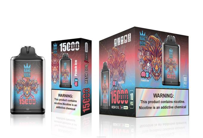 Bang Box Cape Town - BPX0102 Bang Box S1-15000 Puffs Peach Ice