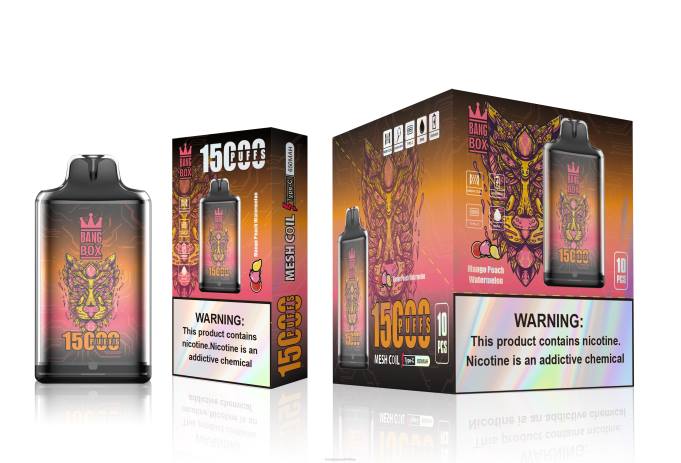Bang Box Cape Town - BPX0107 Bang Box S1-15000 Puffs Mango Peach Watermelon