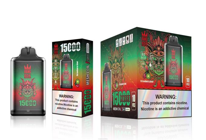 Bang Box Vape Price - BPX0100 Bang Box S1-15000 Puffs Strawberry Kiwi