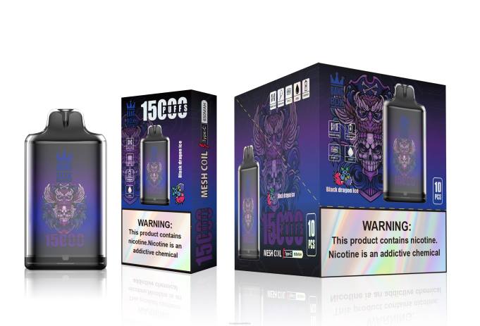 Bang Box Vape Price - BPX0110 Bang Box S1-15000 Puffs Black Dragon Ice